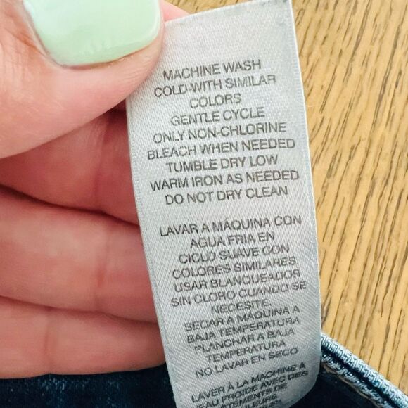 Chico's The Platinum Crop Women's Blue Jeans Size 1.5 (US M/10) - Picture 9 of 10